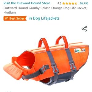 Medium Dog Life Jaket